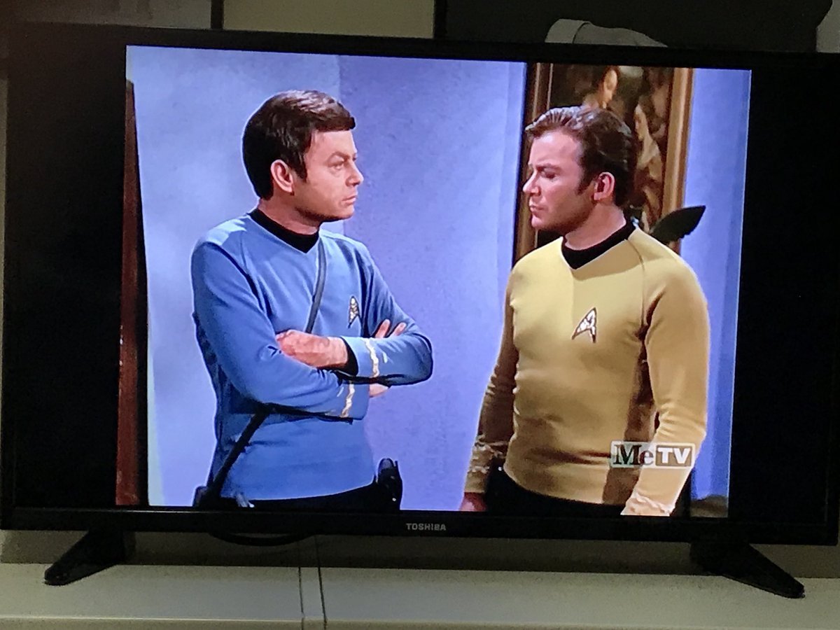 SRehncy's tweet photo. I love watching Star Trek on MeTV every Saturday, can’t believe it’s being replaced by another series ☹️ https://t.co/xFdBTc1elP