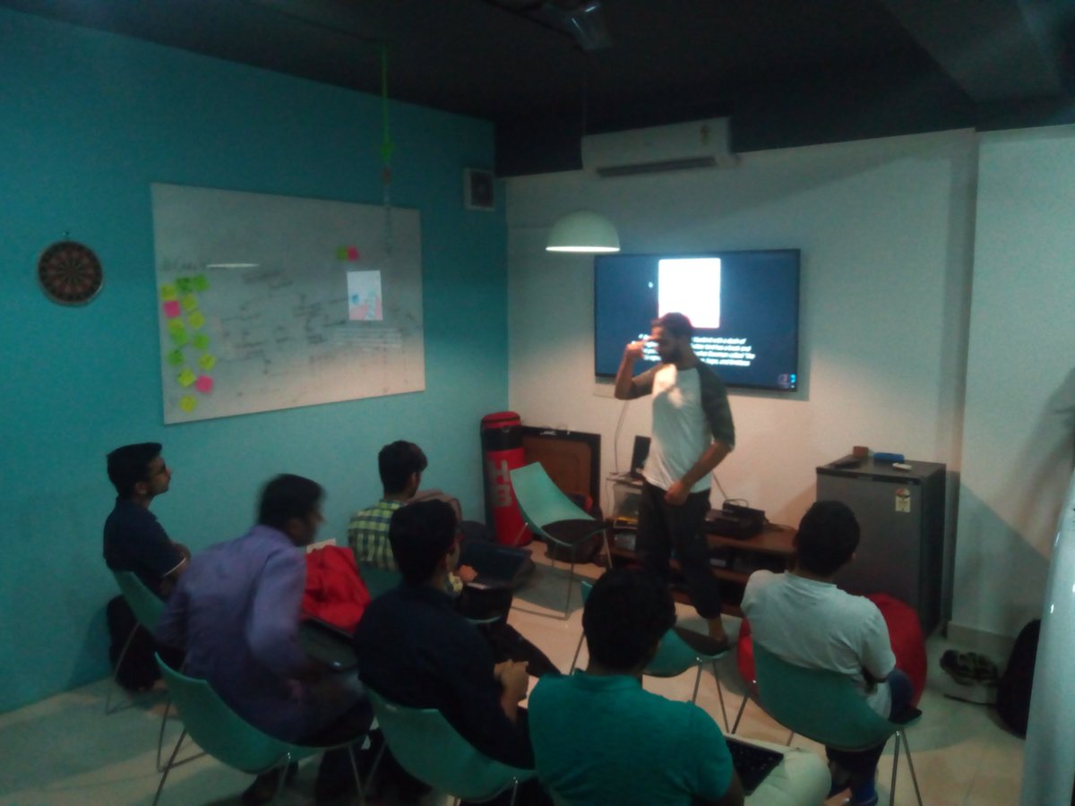 linuxchixin's tweet photo. If you're not here already, you're missing out on a dorm-style meetup on the Twitter API at the #LinuxChix India meetup!
(And two bean bags!) https://t.co/RMC3TGsUpI