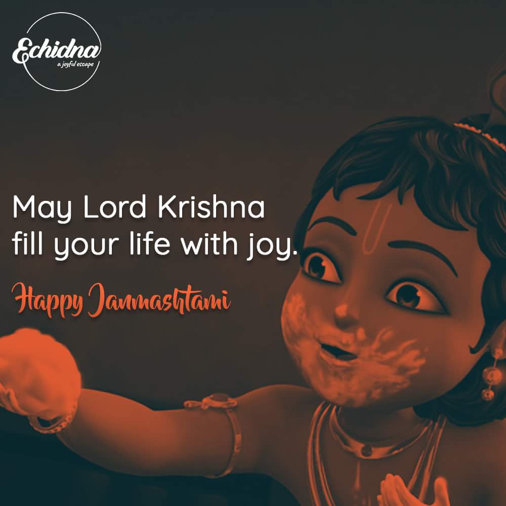 echidnaresto's tweet photo. Echidna Restobrew wishes everyone a very Happy Janmashtami.

#Janmashtami #Celebration #EchidnaRestobrew https://t.co/79BEIv1LmT