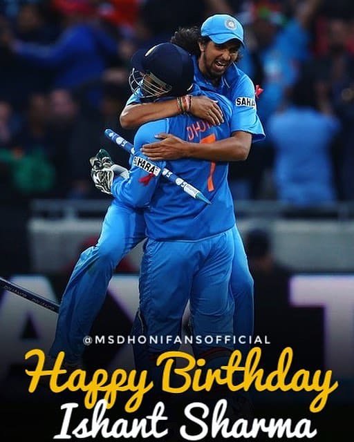 Happy Birthday Ishant Sharma  