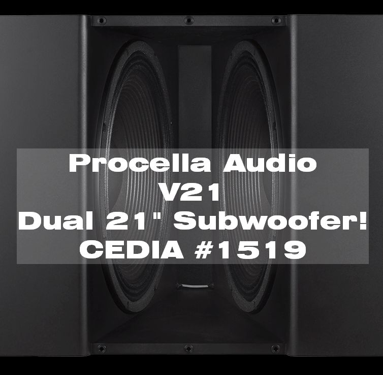 Our Biggest #Subwoofer Dual Opposing 21"! Come see us next week @CEDIAExpo #homecinema <a href="/THX/">THX</a> <a href="/Dolby/">Dolby</a> <a href="/Invision_UK/">InvisionUK</a>