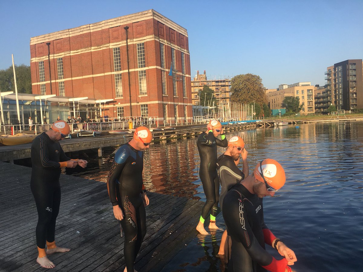 Morning from the @FixLondon Splash &amp; Dash!