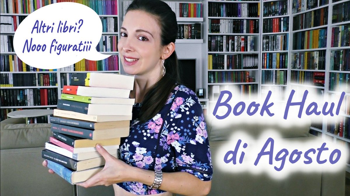 Ecco il mio #BookHaul di Agosto!!!
youtube.com/watch?v=eU7xPO…
#inmymailbox #haul #nuoviacquisti #librichepassione #libri #booklover #nuovovideoyoutube #booktubeitalia #bookaholic #troppilibri #amoilibri #videohaul #videobookhaul #donnechecompranolibri #video #bookaddict #libribelli