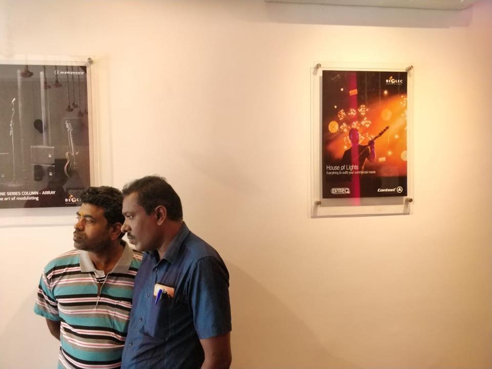 synqindia's tweet photo. Congratulations and best wishes to Mr. Satish Kumar “Audio World” on the occasion of opening of the exclusive “#SynqIndia” show room in Coimbatore. https://t.co/KFhHezP3xh