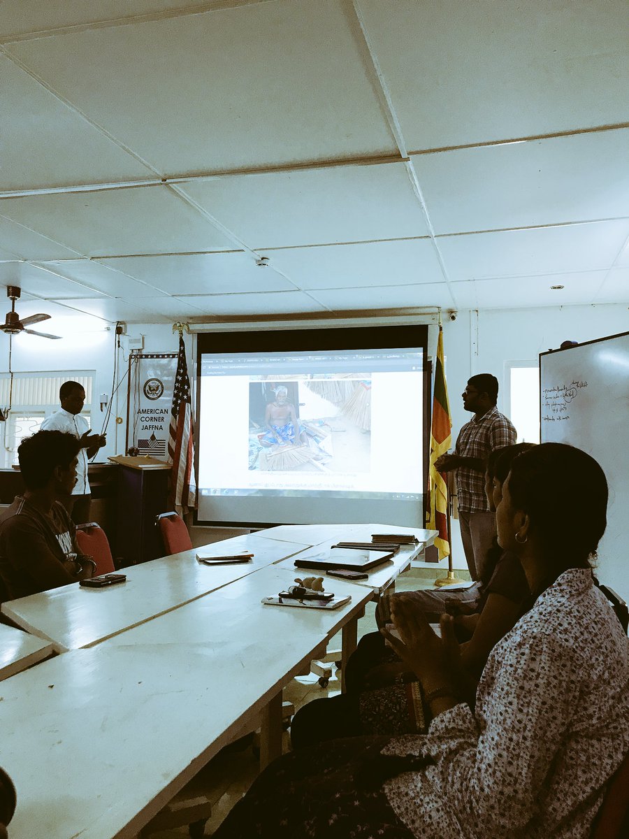 vindib_'s tweet photo. incredible morning listening to @dstjourney photo stories including disappearing traditional livelihoods and a journey through clay pottery. More from some of these remarkable storytellers at #thejaffnalens next weekend. 7th - 9th September. https://t.co/10GOq8Zpi5