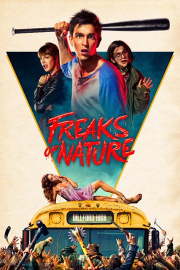 Freaks of Nature (2015): Aliens suddenly invade a small town where humans coexist with vampires & zombies. imdb.to/2C9uBYg #freaksofnature #horror #comedy #AFBHorrorthon2018 #horrorthon #horrormovies #teenmovie @VeganRachel @colorsblend #mackenziedavis #horrorcomedy