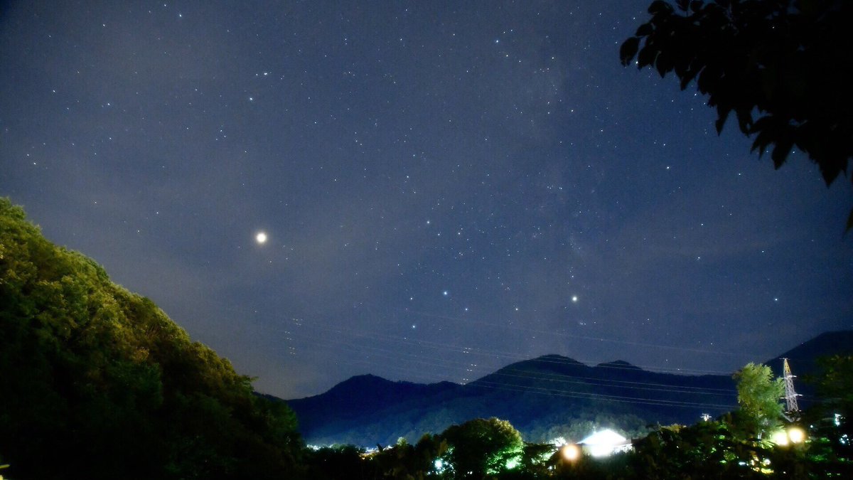 Hibiki Iphone壁紙用 今日の夜空ヤバめ