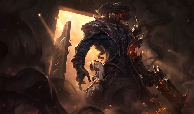 LeagueofGreece's tweet photo. Κυκλοφόρησαν τα νέα skins High Noon Lucian (Legendary), High Noon Thresh και High Noon Urgot! https://t.co/ygAckWgx2x