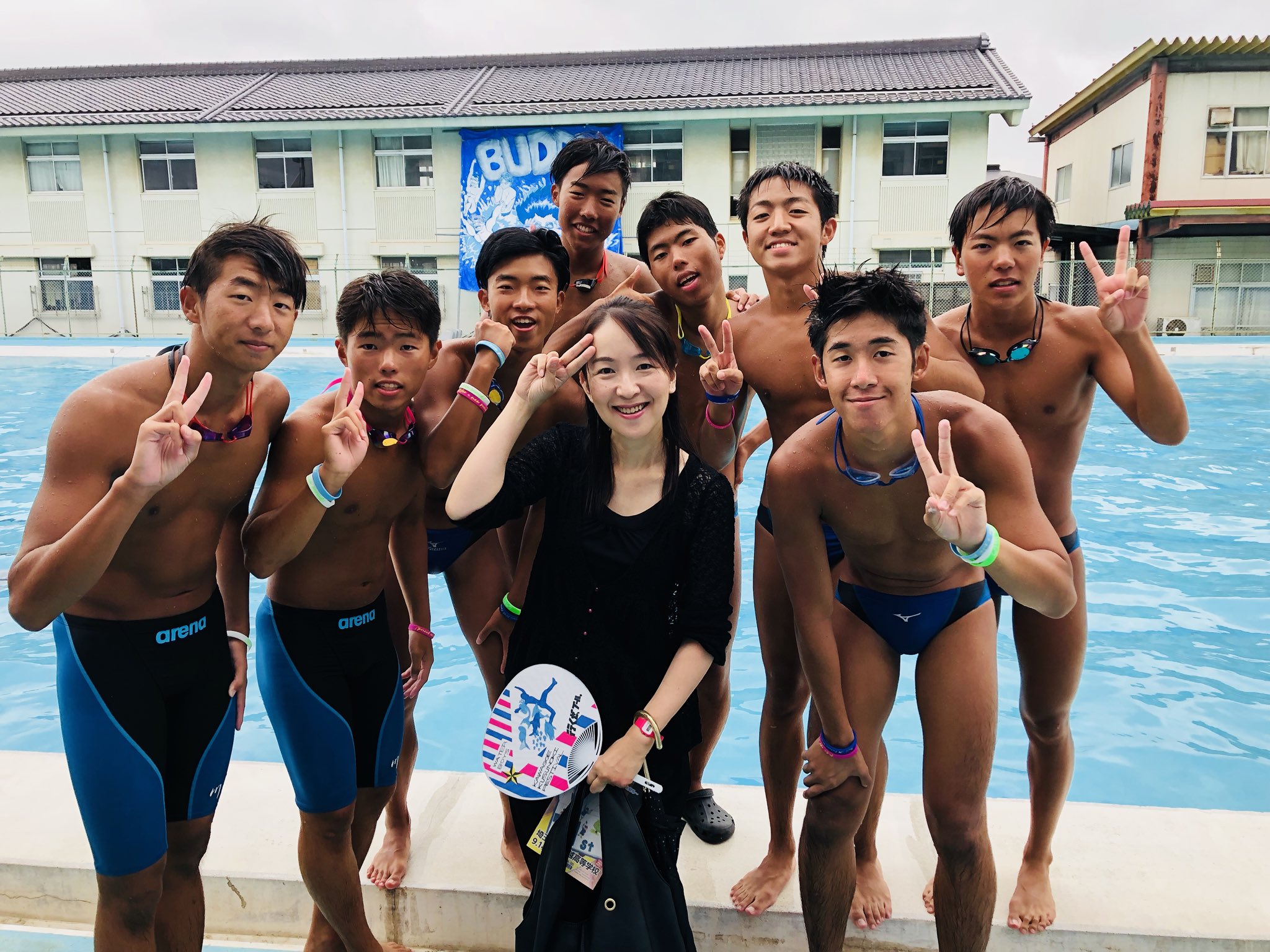 Twitter 上的 Naoko Nancy Iida 今年も行ってきました 川越高校くすのき祭 振り付けだけでなく 選曲も楽しませてもらいましたよ みなさん ありがとうございます 門の中に あるモニュメントの写真は後日 Upさせて頂きますね 川越高校くすのき祭 男子