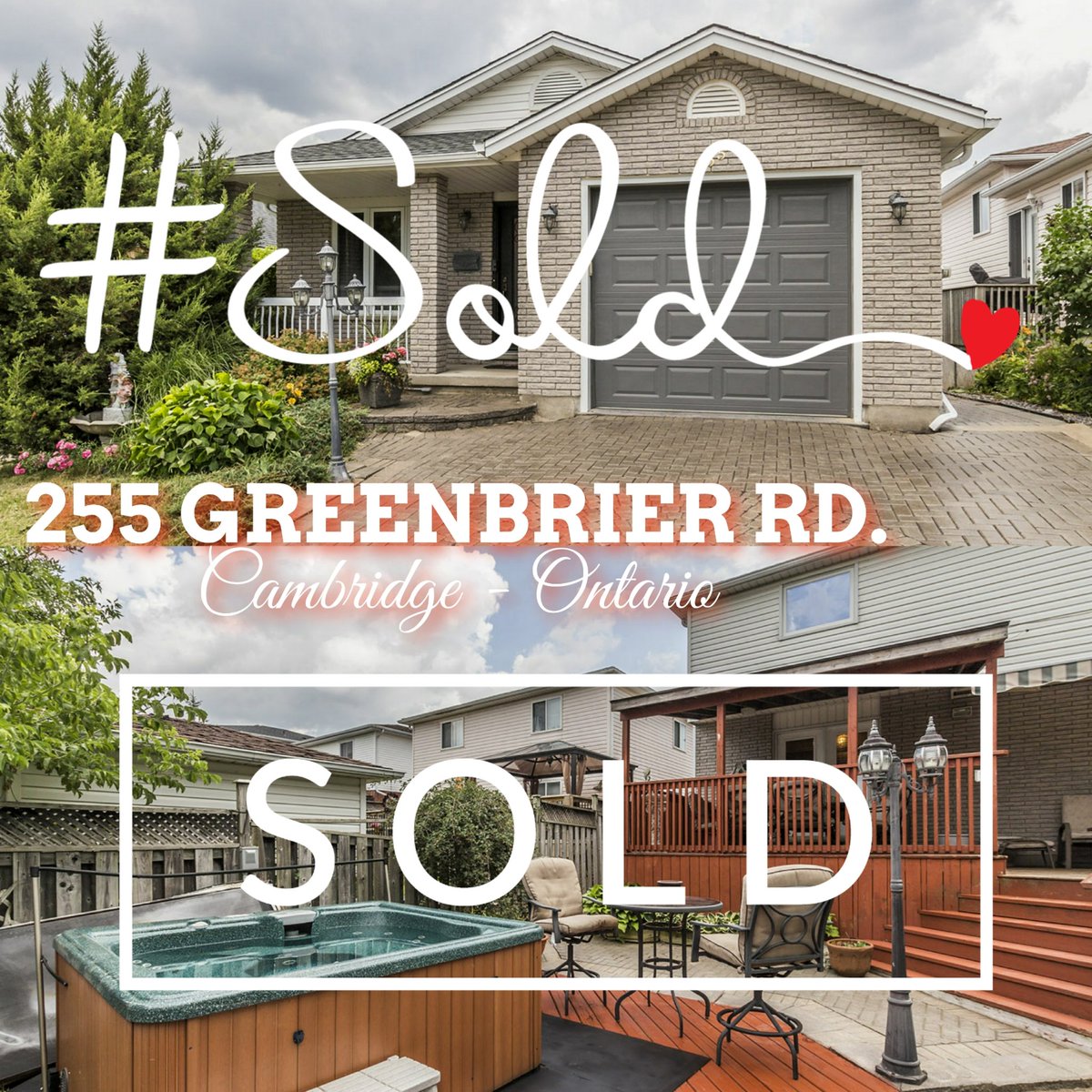 TimTavares's tweet photo. A big Congratulations to my clients on the sale of their home.
#SOLD #SoldFirm #SOLDHome #CambridgeHomes #SellingCambridgeHomes #ListingAgent #Realtor #SellingHomes #RealEstateAgent #CambridgeOntario #WaterlooRegion #TimTavaresTeam #RealEstate #BuySellinvestRent #RealtorLife https://t.co/cSbWIxvh3s