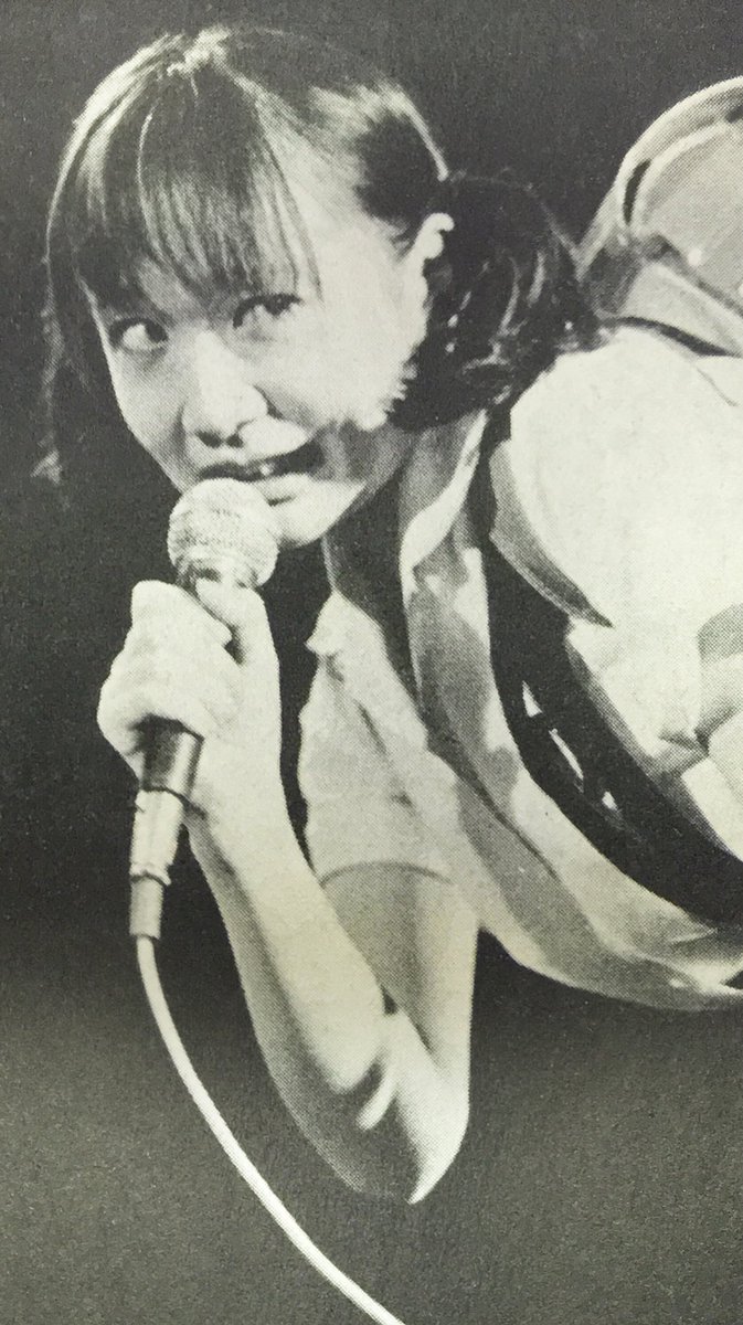 サブカルおばさん בטוויטר 戸川純さんのパンチラが可愛い 1984年