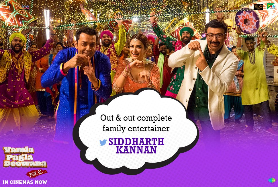 Yamla Pagla Deewana: Phir Se tweet media