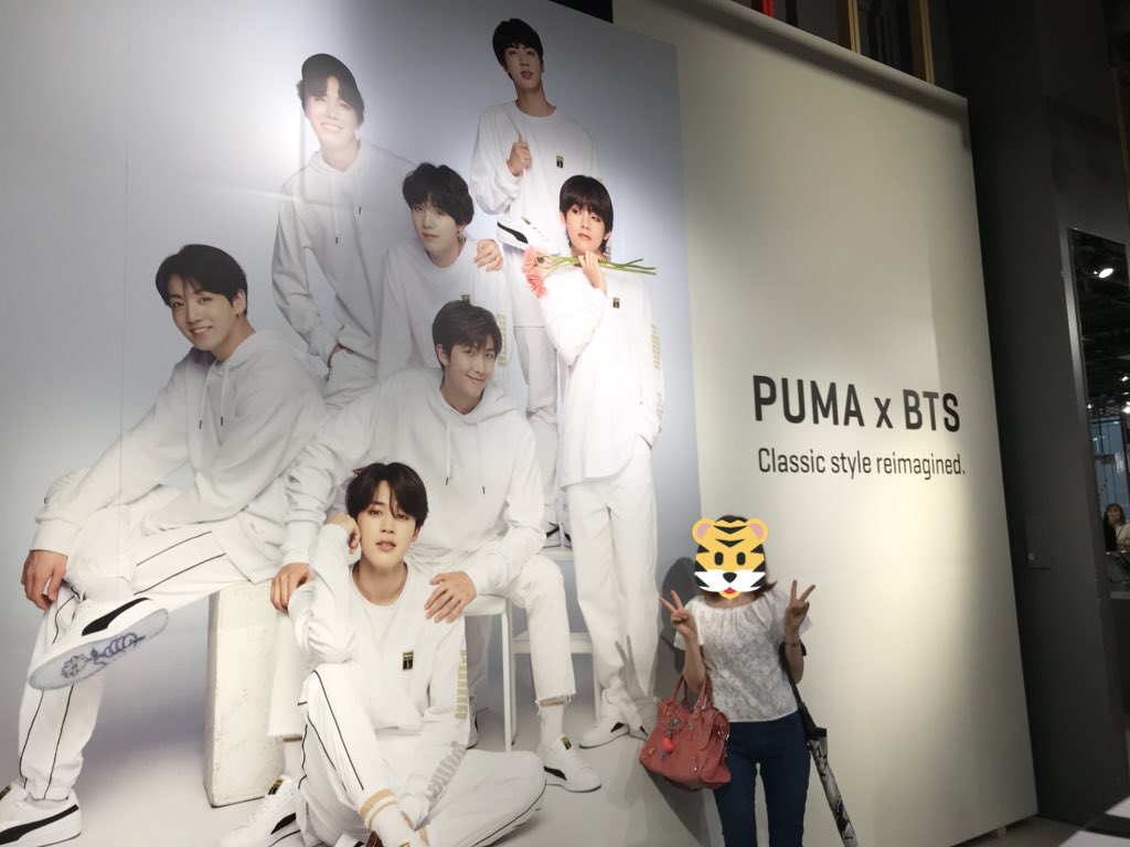 momoBTSnew1's tweet photo. @BTS_twt 
#PUMABTS

心斎橋のPUMAに来ました🤤💜

コラボスニーカーゲット🐯💋

あ、関心のスニーカー撮り忘れた💦

次々とバンタンペン来店してました😍 https://t.co/q0G7Nzi7J0