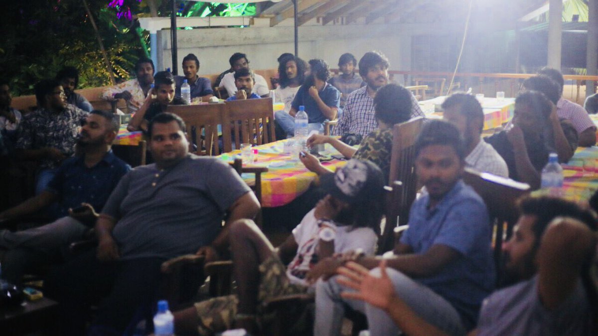 YRY2018's tweet photo. On behalf of the team we would like to thank Burumaa Ali Rasheed ( first pic ) for joining us, sharing your views &amp; concerns and asking questions. Thank You! https://t.co/P5TXv4kitb