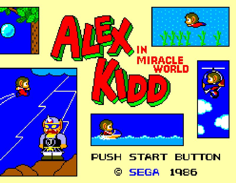 Lord_Arse's tweet photo. Retrogaming Memory! ❤

Title: Alex Kidd in Miracle World
Publisher: Sega
Version: Master System
Year: 1986

Twitter: @SEGA https://t.co/r7s6o4lof1