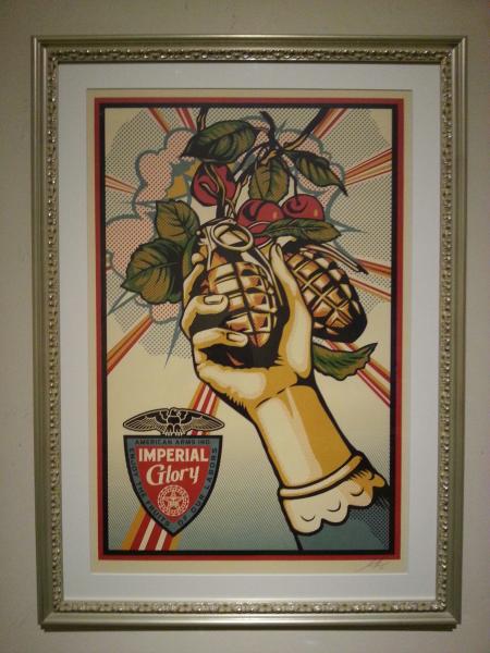 highart_gallery's tweet photo. 【Special Offer！！】
Shepherd Fairey 
"Imperial Glory"
https://t.co/09sbYFi3uA
絶対お得！　
contact@gallery21-daiba.com https://t.co/JJvZICLZco