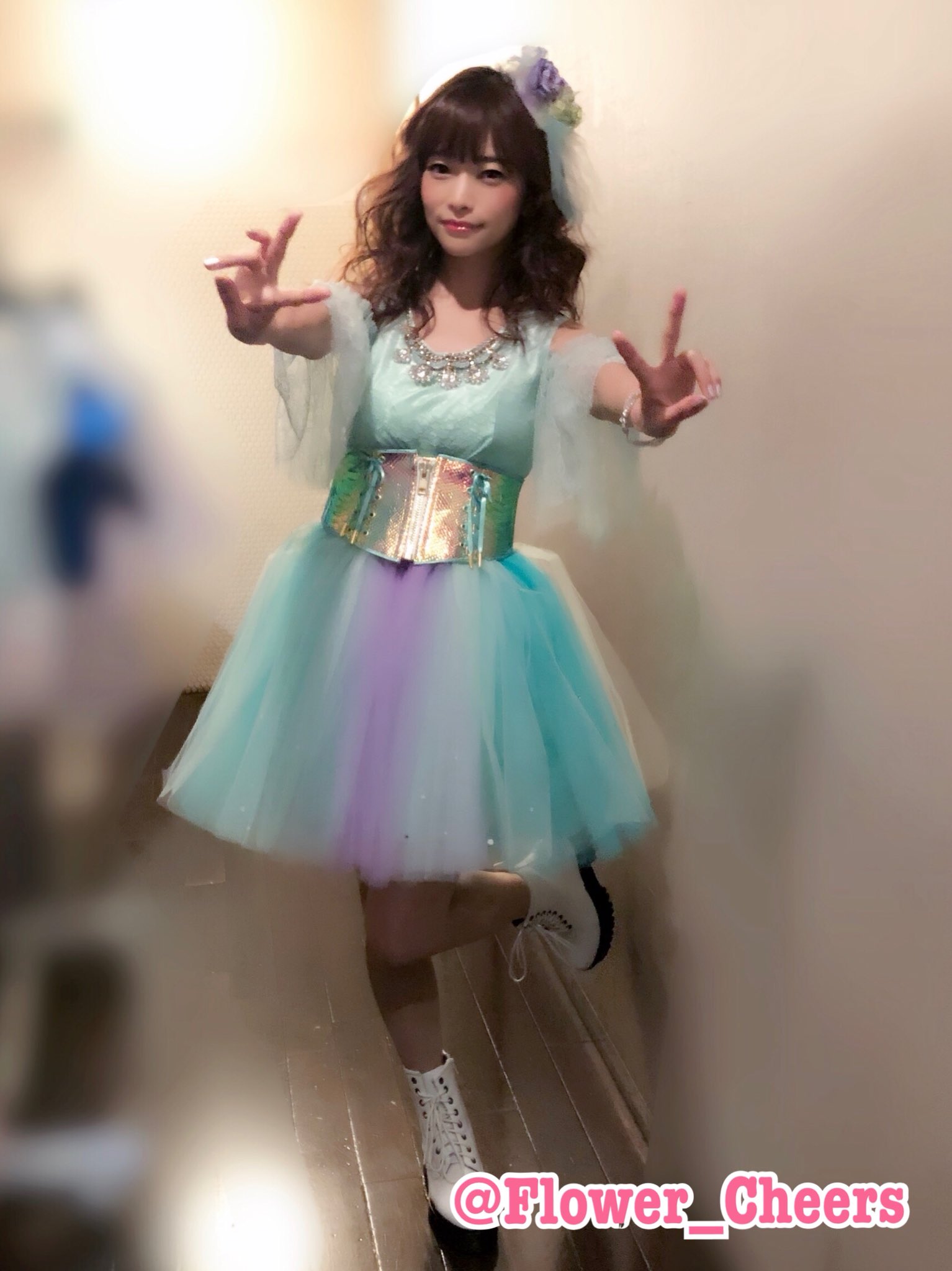 立花理香 Flower Cheers 立花理香 1st Live Life Live Flora 第1部無事に終了いたしましたっ ロ ੭ たくさんのネタバレ いかがでしたか ﾌﾌﾌ この後の打ち上げ公演にいらっしゃる方もよろしくお願い致します ロ