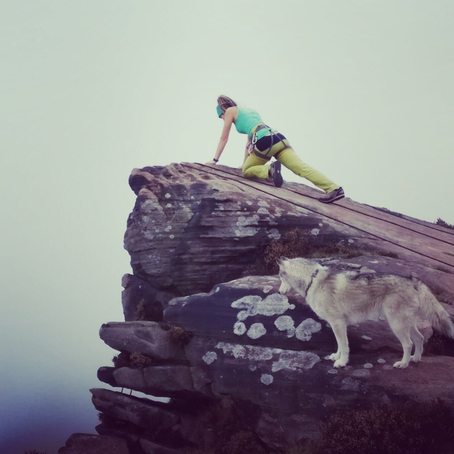 Climber_Mel's tweet photo. Me &amp; My Best Friend #views #husky #siberianhusky #fluffy #dog #thisgirlcan #happy #climber #climb #rig #f4s #instagood #trip #adventure #picoftheday #cliff #fitness #keepfit #livelife https://t.co/2BZBD0szE7