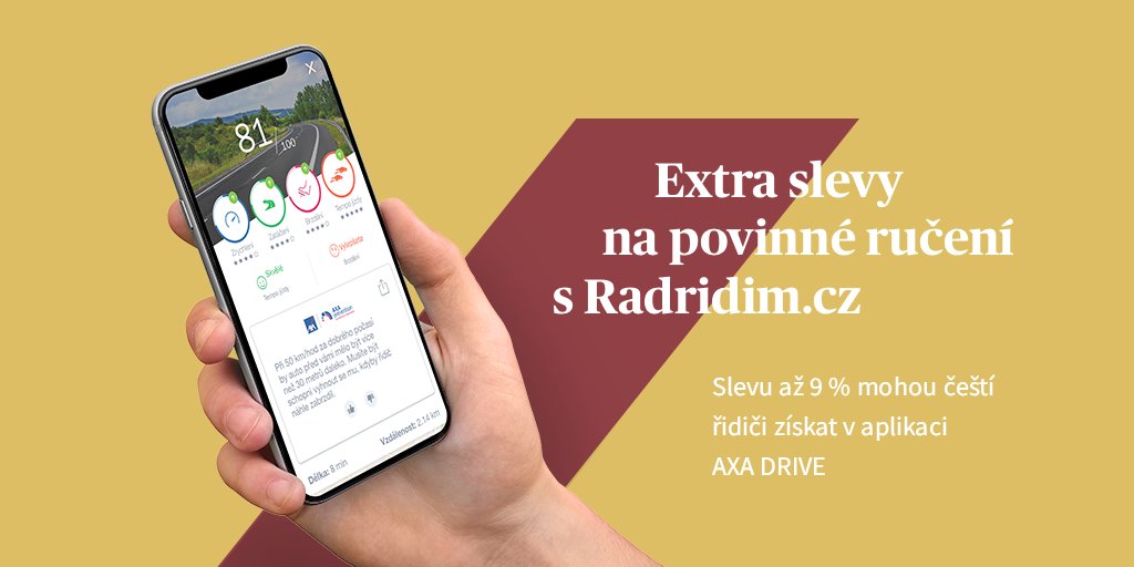 uniqa_cz_sk's tweet photo. Aplikace AXA DRIVE měří a analyzuje styl řízení během jízdy. Po dojezdu zhodnotí jízdu pomocí skóre a nabídne tipy, jak řídit lépe. Registrovaní čeští řidiči navíc získávají slevy, včetně EXTRA slevy až 9 % na povinné ručení. #AXADrive Zjistěte víc na https://t.co/S7MAuwHbnV. https://t.co/QzkN7xGgx7