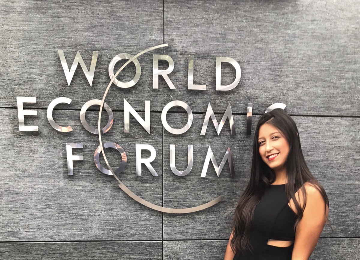 Reportándome desde el #ForoEconomicoMundial en Suiza. Junto a 400 líderes de 165 países estamos encontrando las maneras más efectivas para crear un impacto SIGNIFICATIVO en nuestras comunidades. #ShapersSummit