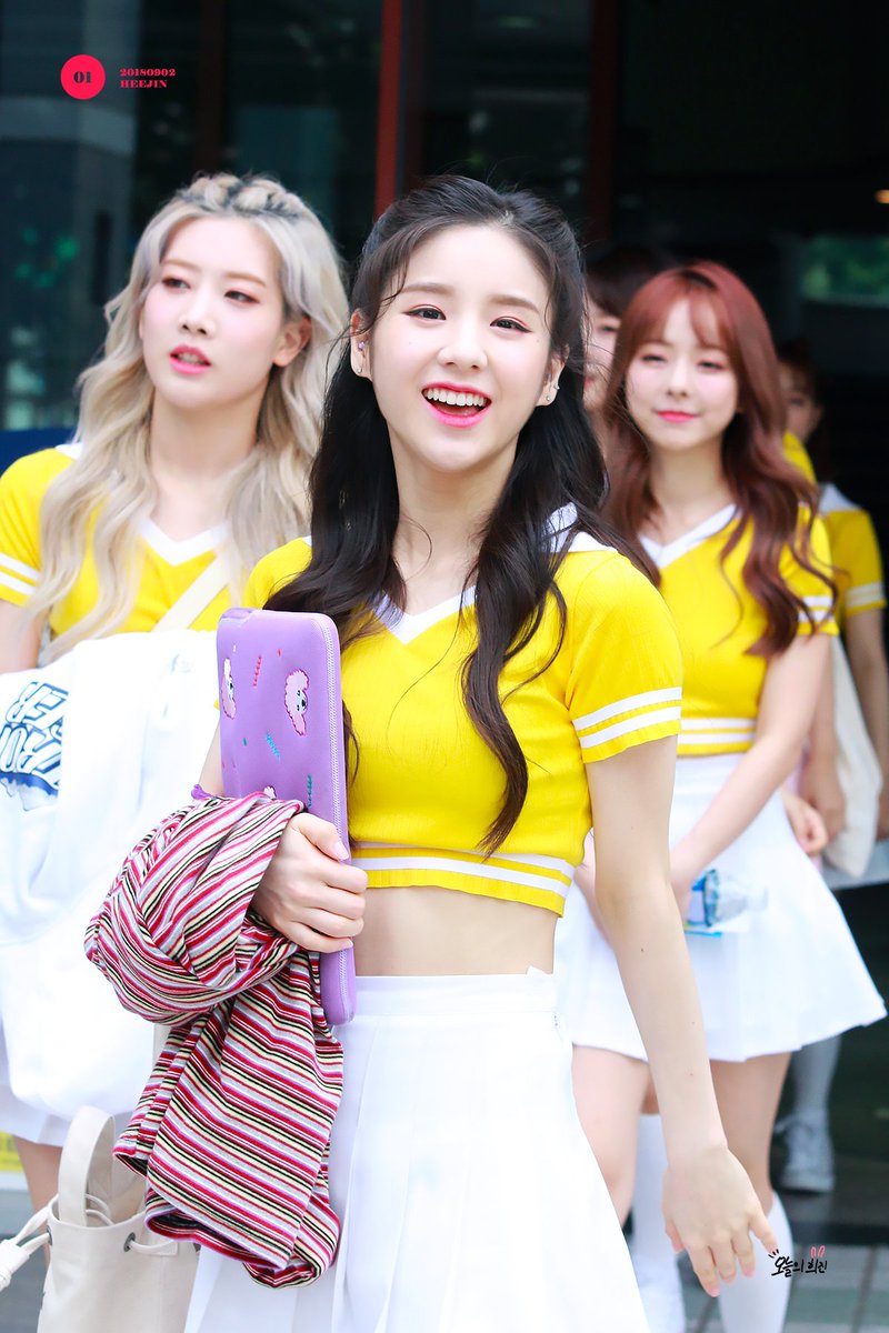 오늘의 희진 tweet media
