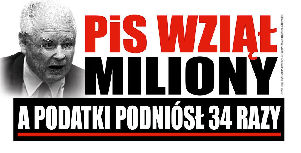 BuszekArtur's tweet photo. #PiSWziąłMiliony a podatki podniosl juz 34 razy https://t.co/FtgrG3TawV