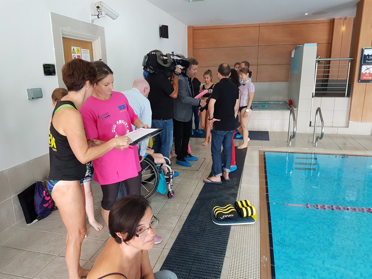 LizLongstonePR's tweet photo. Chuffed to bits with media interest in @SOSGroupLtd #SOSDisabilityTriathlon. It's really adding to the excitement for the participants. https://t.co/cKMaftbovB