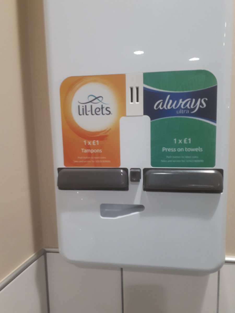 justbeingBev's tweet photo. @EveryoneActive Ok, so i got caught short one day and needed to purchase a sanitary item. How is it that 1 press on towel costs £1?
That was bad but what's worse is that what was advertised was "Always" what was dispensed was "phs". #caughtshort #periodpoverty #falseadvertising https://t.co/FITam5uBNx