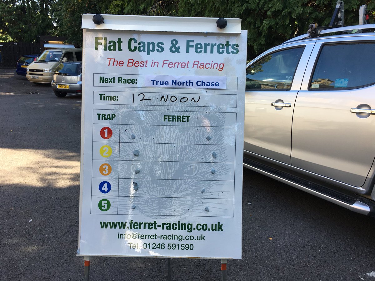 Fun day <a href="/thewaggonsheff/">The Waggon & Horses</a> ferrets ready to race #JoinUs