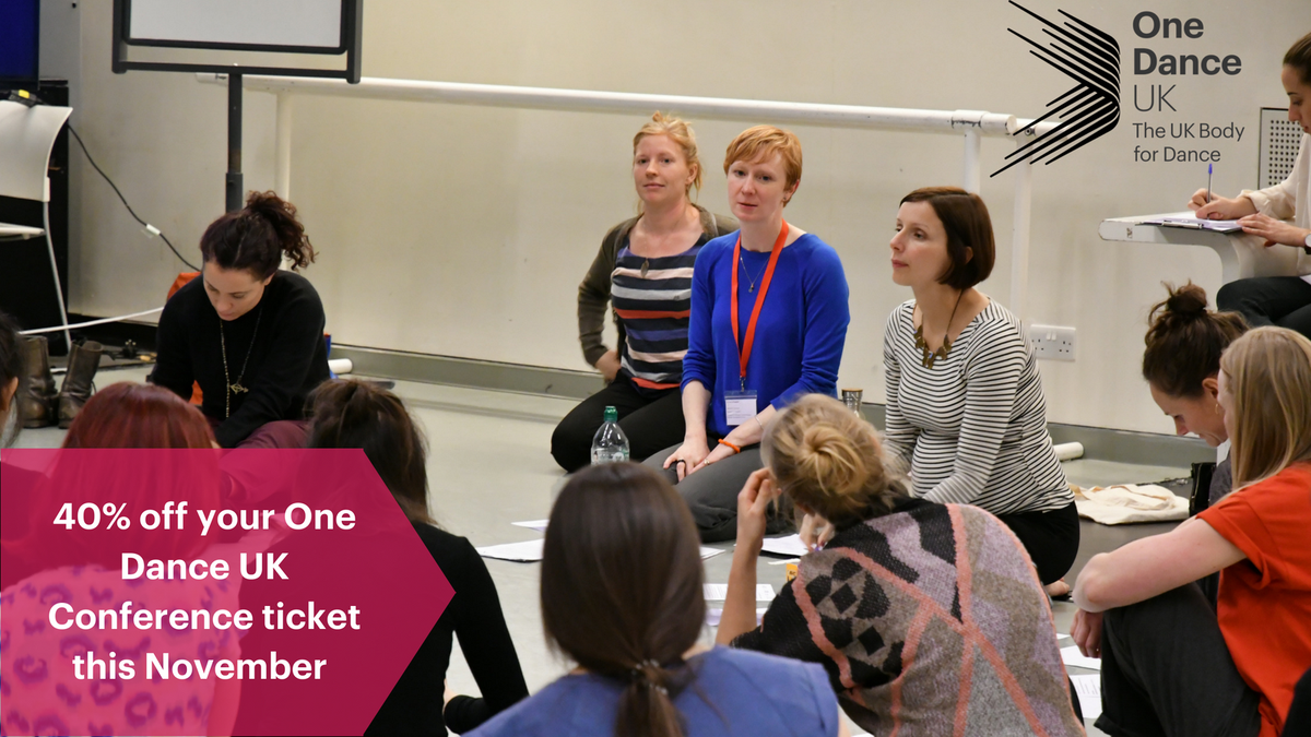 onedanceuk's tweet photo. Did you know you save 40% off your One Dance UK Conference ticket if you become a member with us? Sign up today! https://t.co/ynIC4WtzvW
#GetYourDiscount #ODUKConference2018 https://t.co/gGPi5z6QTJ