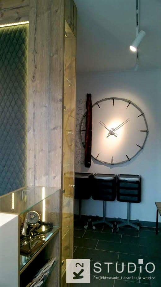 lightmyfireart's tweet image. Our last realization in the exclusive Daisy hair salon, loft metal and wooden clock . Thank you for the nice cooperation Kasia Zachariasz and Anna Czernecka ❤️👌