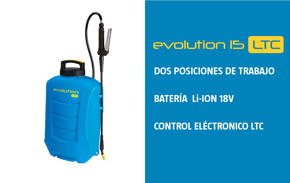 matabisprayers's tweet photo. ‼️YA ESTA AQUÍ EL EVOLUTION 15 LTC

Crecer es evolucionar y adaptarse a la nuevas tecnologías para ofrecer  al usuario el MEJOR PRODUCTO. De esta  forma @matabisprayers ha presentado su NUEVO PULVERIZADOR ELÉCTRICO #Evolution15LTC

👉https://t.co/mHZTTPC8kK
 #Spogafa2018 https://t.co/2vapCwWkKs