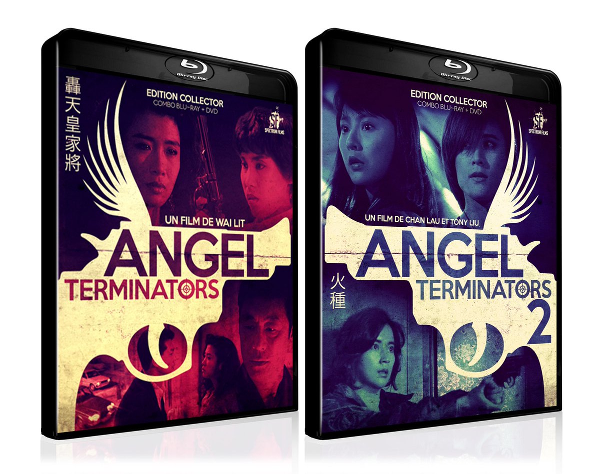 KFMovieGuide's tweet photo. NEWS: French distributor @SpectrumAsie is bringing #AngelTerminators and #AngelTerminators2 to Blu-ray on 18 September, featuring #KaraHui, #CarrieNg, #MichikoNishiwaki, #MoonLee, #SibelleHu and #YukariOshima. https://t.co/2gWY5GUeOK https://t.co/euKd5FFv7W
