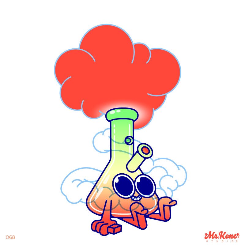 mrkone's tweet photo. #Bong #phycodelic ... #68 / #365Rounds #MrKone #MrKoneStudios #illustration #characterdesign #2018 #365 https://t.co/FWfWW6trNt