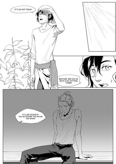 I want to see them living domestically with each other🤩 