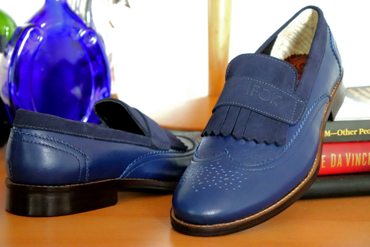 ifokGh's tweet photo. NAVY BLUE KILTIE SADDLE SLIP-ON #STATEMENTSHOE #CLASSICMAN #COOPERATEGENT #GENTLEMAN
#FLORALSHOE #LOUDSHOE #BOLDSHOE #SHOEGAME #BESTSHOES #SHOEINGHANA #MADEINGHANA #AFRICAORIGIN #IFOK #GENTSTYLE #SHOEADDICT #SHOEPORN #STYLEGHANA #GLITZ #GUBA https://t.co/on2MxCy9Q9