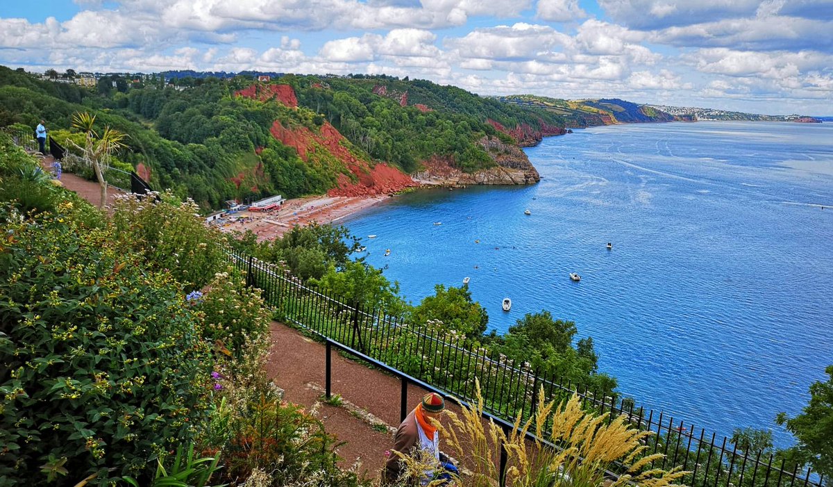 So far, my favourite place in Devon. #BabbacombeBeach