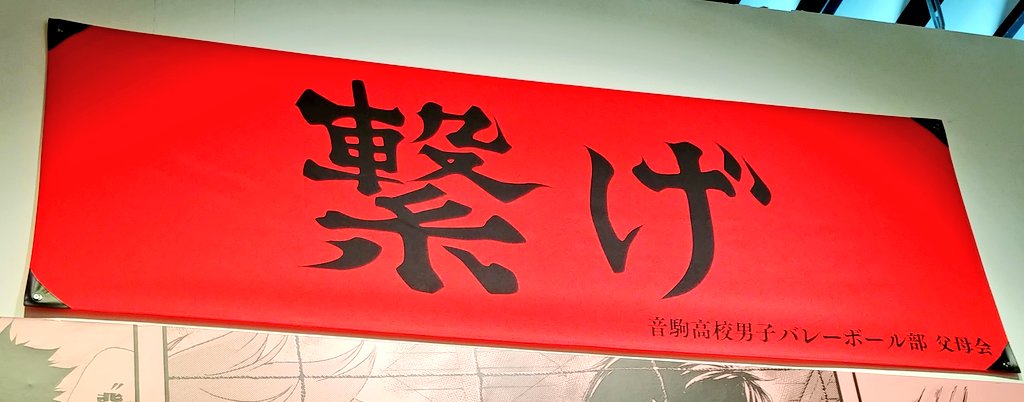 ぐんぐにる 烏野 音駒 青城 白鳥沢 稲荷崎の横断幕 ハイキュー展にもあったのかな 壁一面にカラーページのイラスト 白鳥沢と烏野の対比表現すこすこのすこ ジャンプ展vol3 ぐんぐにる 烏野 音駒 青城 白鳥沢 稲荷崎の横断幕 ハイキュー展にもあったのかな 壁一面にカラーページのイラスト 白鳥沢と烏野の対比表現すこすこのすこ ジャンプ展vol3