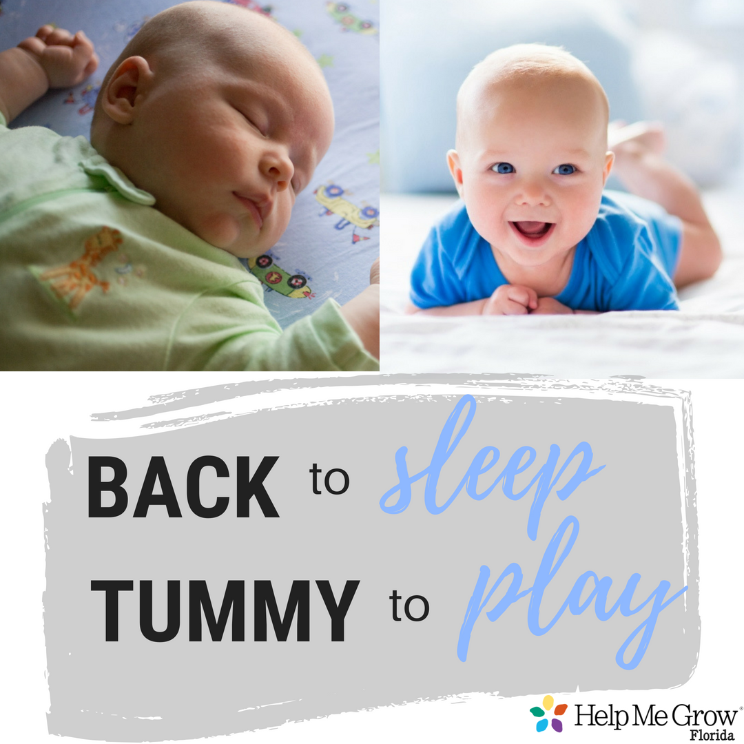 HelpMeGrowFlorida on Twitter "Although babies should be placed on