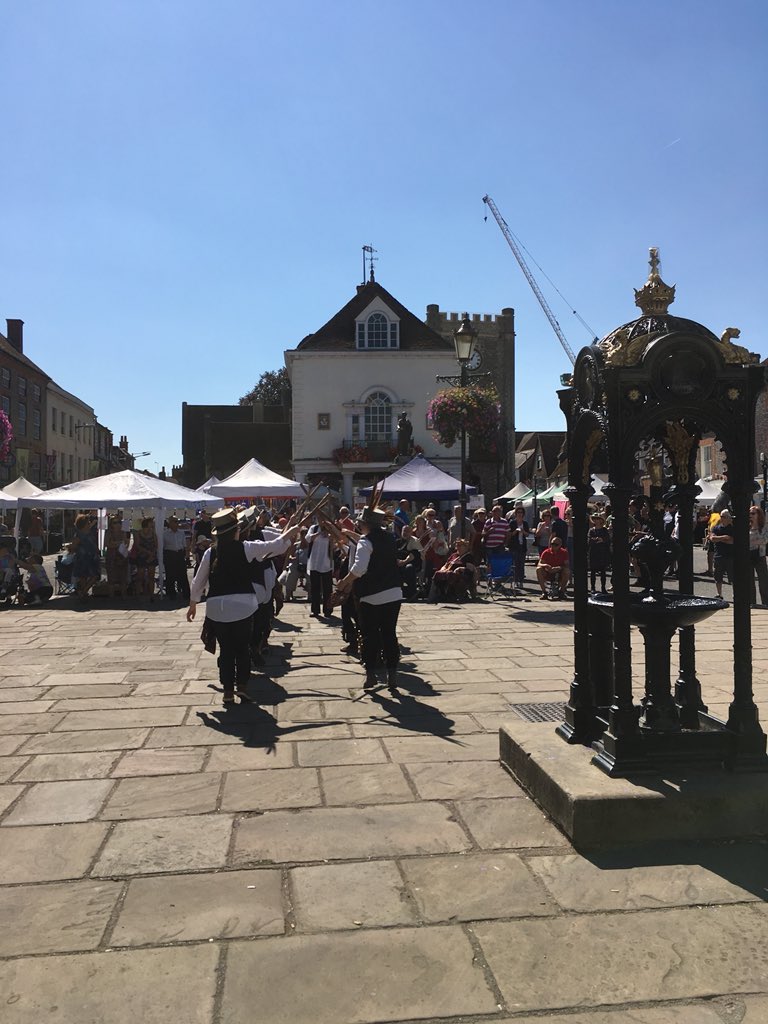 Glorious day to be at our first ever <a href="/WBunkfest/">Wallingford BunkFest</a> in Wallingford
