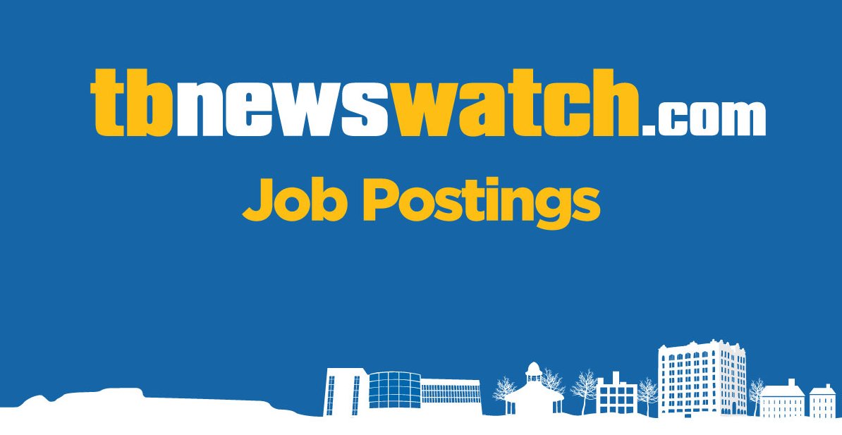 Looking for a job? Visit Tbnewswatch.com's careers page! #tbay ow.ly/JTFN30lCGDV https://t.co/9cobVJDWMN