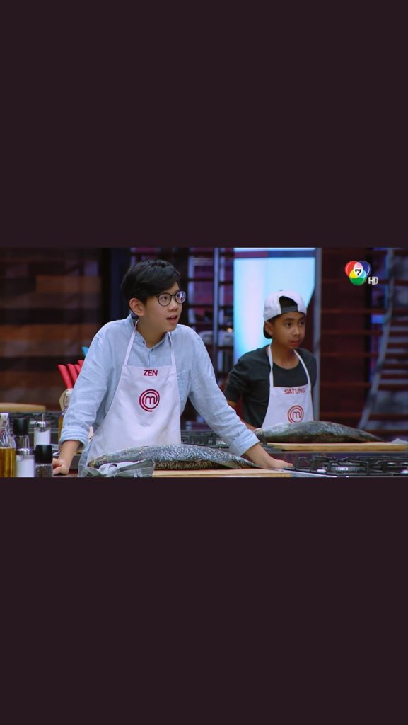 #MasterChefJuniorThailand เซนเป็นคนที่ใช้คำว่าน่ารัก เปลืองมาก55