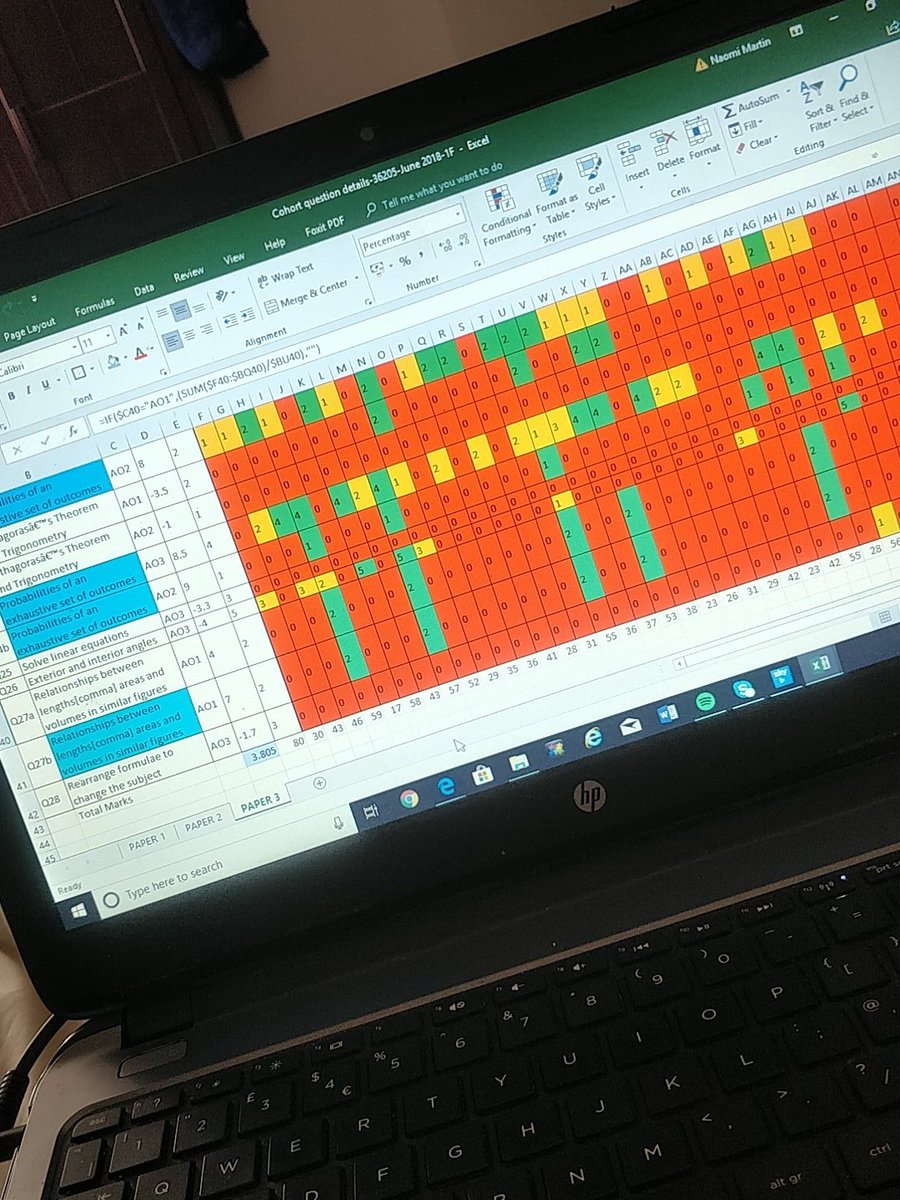 JeniMartin1's tweet image. Love a good spreadsheet #datageek #excel