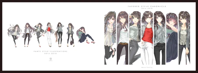 冬に今までのまとめ本作ろうと思って表紙案ガチャガチャ遊んでる。
すごいボリュームになりそう。 