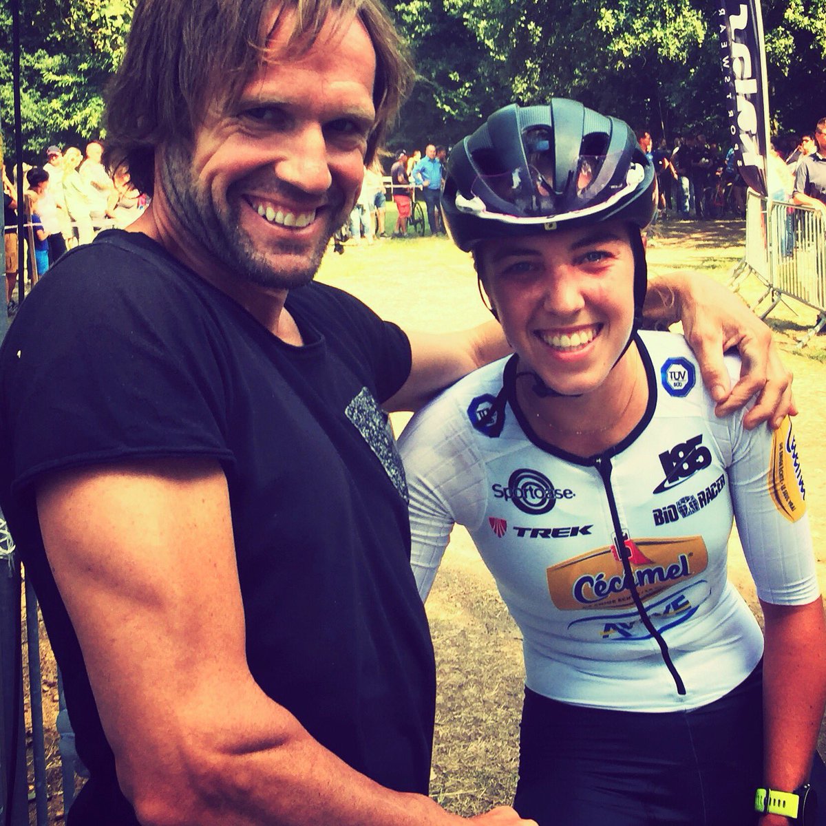 marctri185's tweet photo. Another strong cx race by first year junior @shirinvananrooij
3rd place Elite Women Kessel.
#cecemel #aveve #tuvsud #185coachingcenter #mhmotivational #bioracer #trek #bontrager #sportoase #oakley #enervit #herva #garmin #grafityp #thevandal https://t.co/ezzhnEgP6j