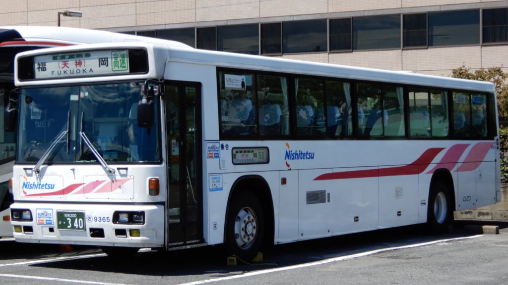 九しゅうbus Ar Twitter 西鉄バス佐賀営業所 佐4860は 福岡空港行き表示でした
