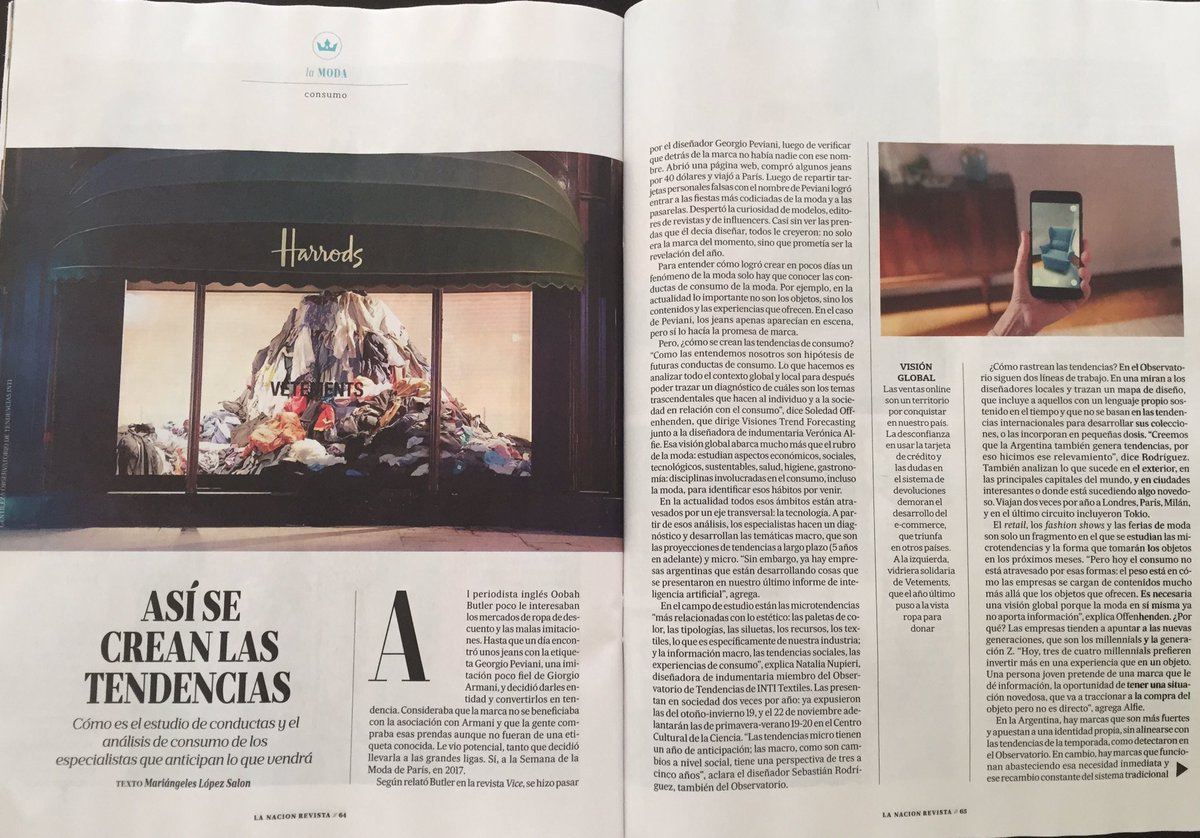 OdtINTI's tweet photo. #LecturaRecomendada Hoy estamos en @LNRevista en la nota: "Así se crean las tendencias" ---> gracias @mlopezsalon por difundir nuestro trabajo! #INTIenlosmedios #Cdt34 @NatiNupieri @srzodt @INTIargentina https://t.co/f26KJzM8HP