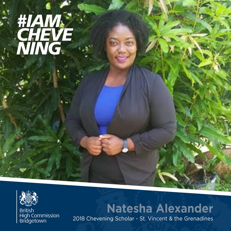 UKinCaribbean 🇬🇧 (@ukincaribbean) on Twitter photo 🇻🇨🇬🇧Natesha Alexander is an Educator & Community Activist, with a knack for using mathematical principles to solve real life problems. She will be pursuing an MSc in Quantitative Finance & Mathematics <a href="/HeriotWattUni/">Heriot-Watt University</a> #ChosenForChevening <a href="/mayreaupatriot/">Natesha Alexander</a> 🇻🇨🇬🇧Natesha Alexander is an Educator & Community Activist, with a knack for using mathematical principles to solve real life problems. She will be pursuing an MSc in Quantitative Finance & Mathematics <a href="/HeriotWattUni/">Heriot-Watt University</a> #ChosenForChevening <a href="/mayreaupatriot/">Natesha Alexander</a>