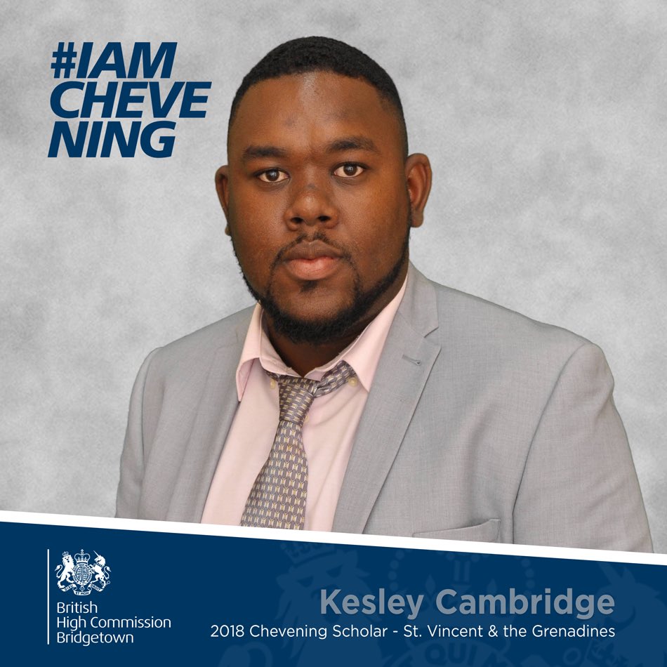 UKinCaribbean 🇬🇧 (@ukincaribbean) on Twitter photo 🇻🇨🇬🇧As an Administrative Cadet, Kesley Cambridge spends his days working to reform troubled youth -particularly boys. He will pursue an MSc in Applied Criminology & Forensic Psychology <a href="/EdinburghNapier/">Edinburgh Napier University</a> to reduce the incidences of crime among these groups. #ChosenForChevening 🇻🇨🇬🇧As an Administrative Cadet, Kesley Cambridge spends his days working to reform troubled youth -particularly boys. He will pursue an MSc in Applied Criminology & Forensic Psychology <a href="/EdinburghNapier/">Edinburgh Napier University</a> to reduce the incidences of crime among these groups. #ChosenForChevening