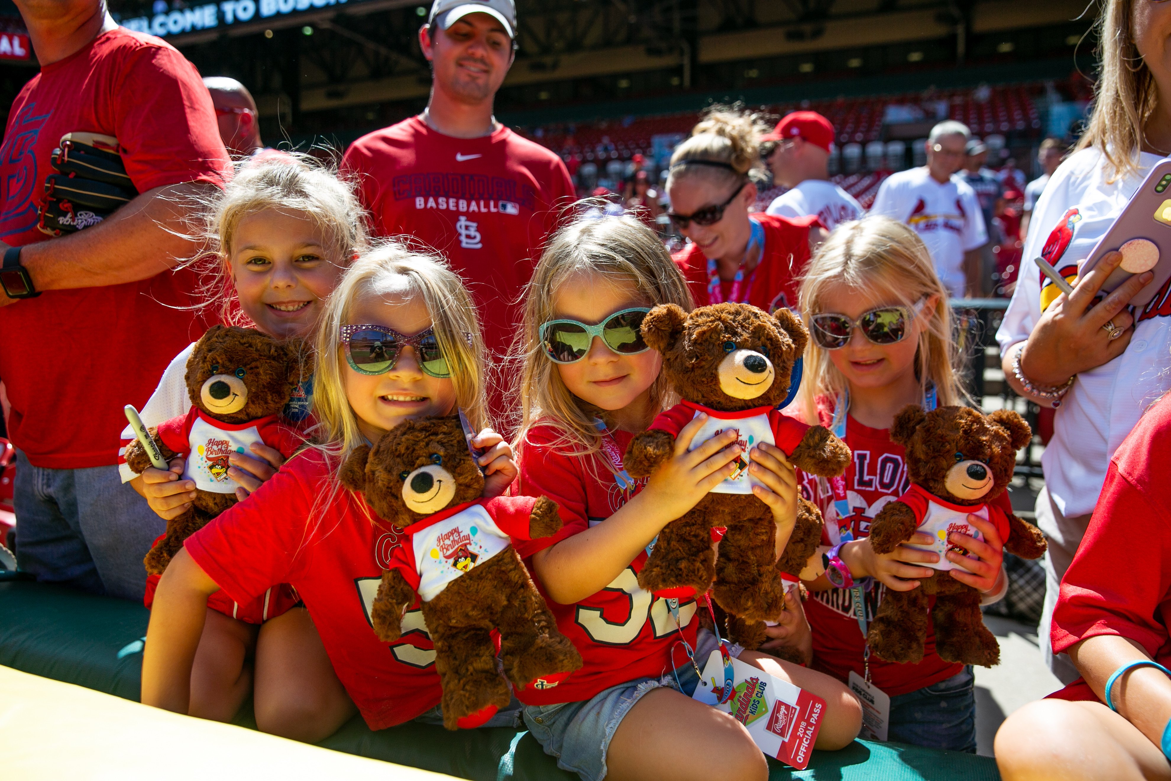 St. Louis Cardinals on X: As we celebrate Fredbird's Birthday Party,  12,000 of our youngest fans are taking home their very own Cardinals Bear  wearing a birthday shirt! #CardsPromo  / X